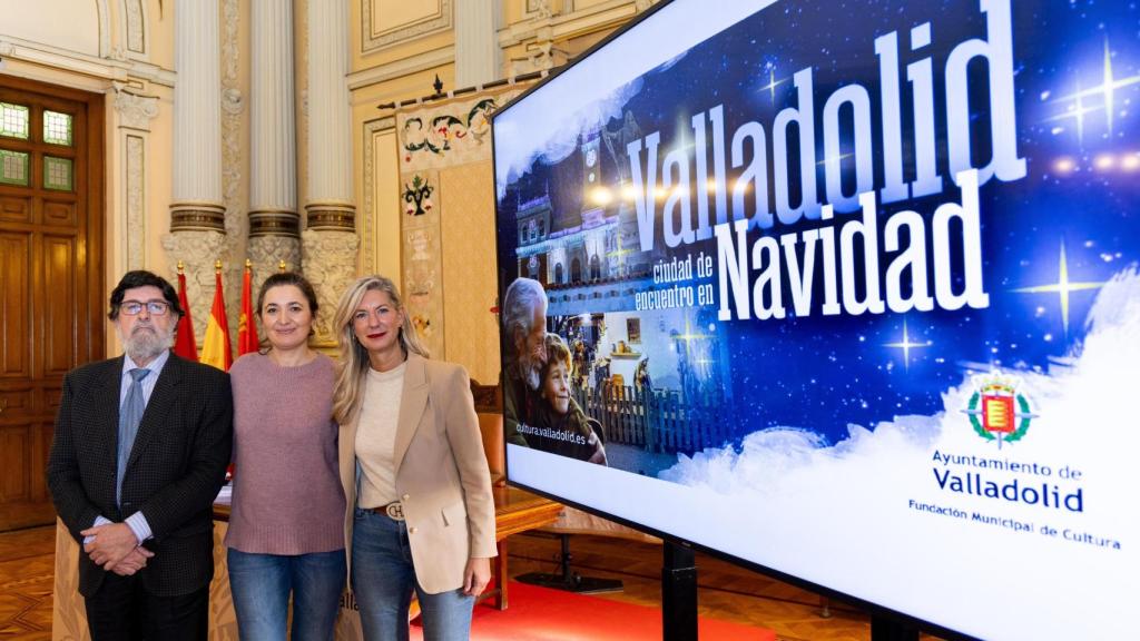 Presentación de las actividades de Navidad en Valladolid