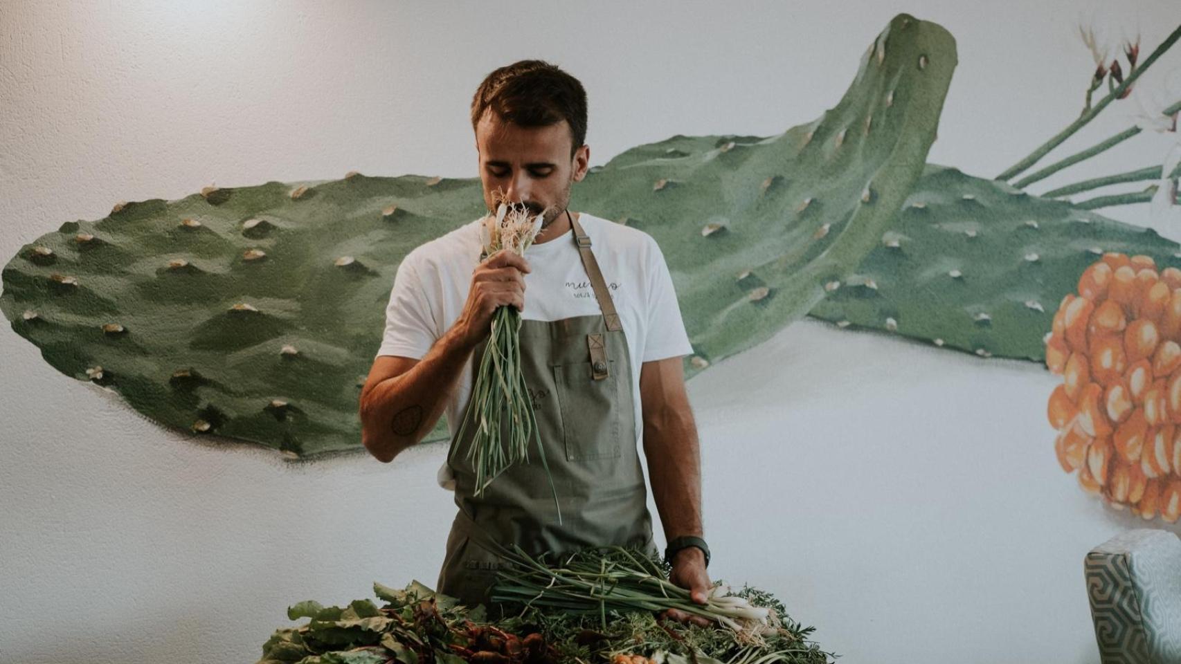 De Texeda al plato: así defiende Borja Marrero la única estrella Michelin verde de Gran Canaria