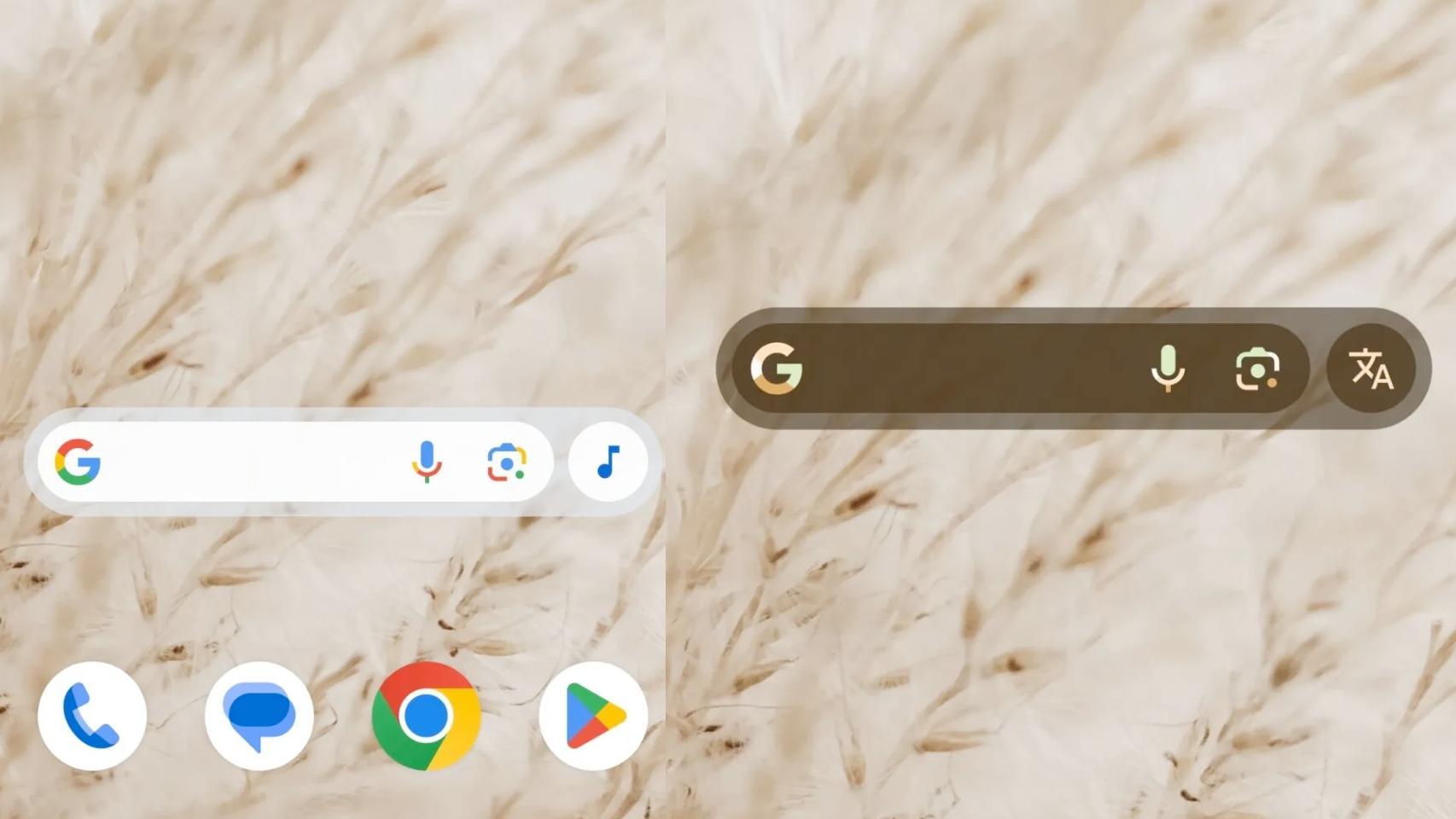 Nuevos widgets de Google