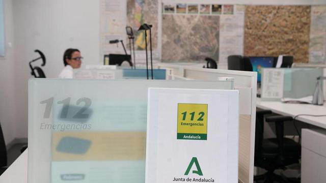 Imagen del 112 Andalucía.