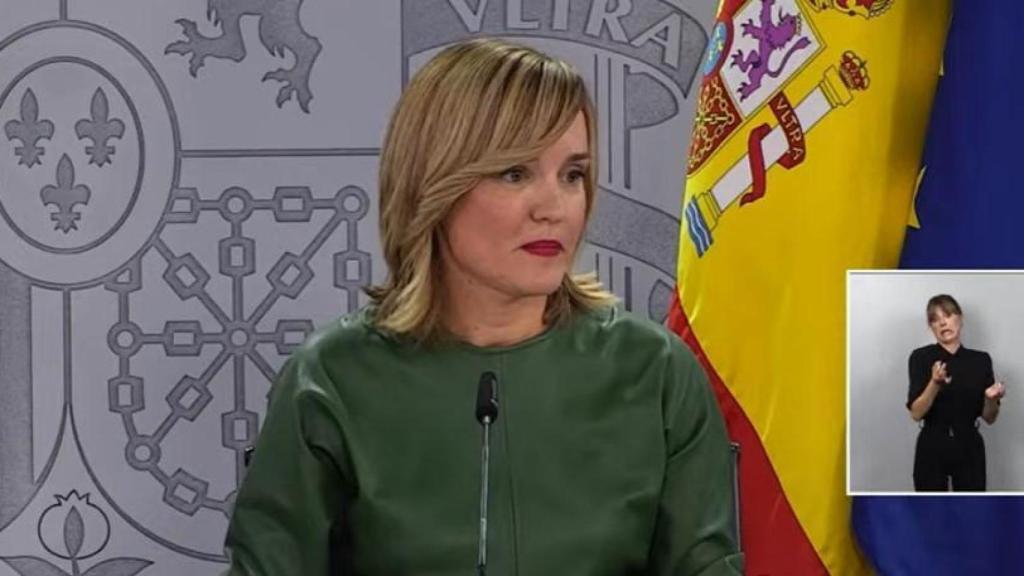 Pilar Alegría. ministra de Educación.