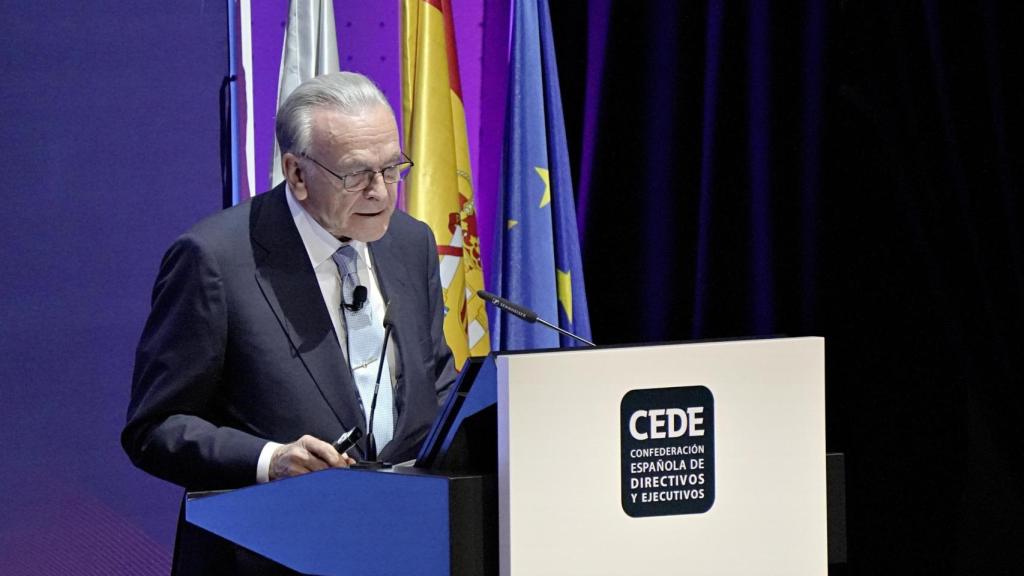 Isidro Fainé, presidente de CEDE y de CriteriaCaixa.