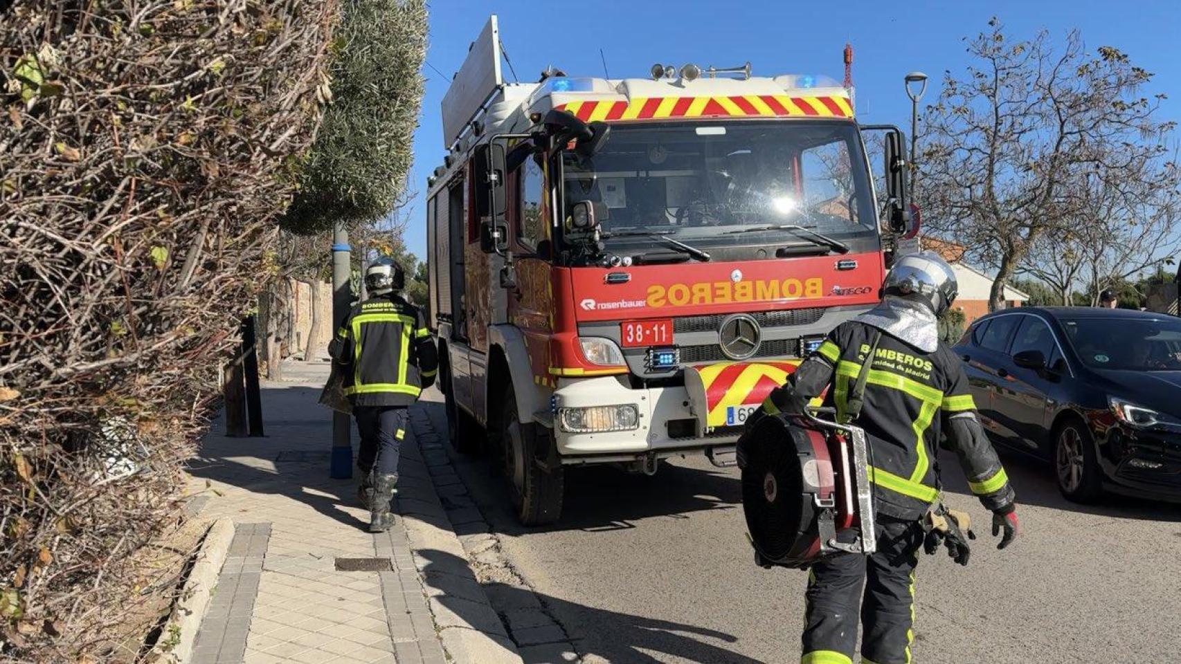 Los bomberos de Madrid.