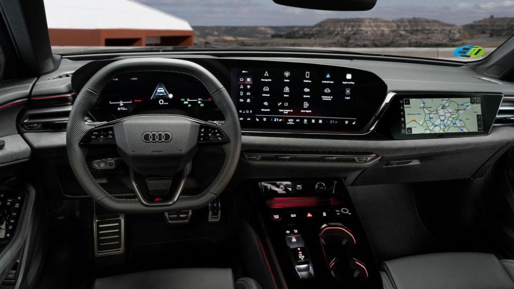 Interior del Audi A5.