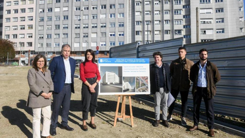 Las viviendas protegidas se construirán en una parcela en la avenida Romero Donallo, en Santiago.