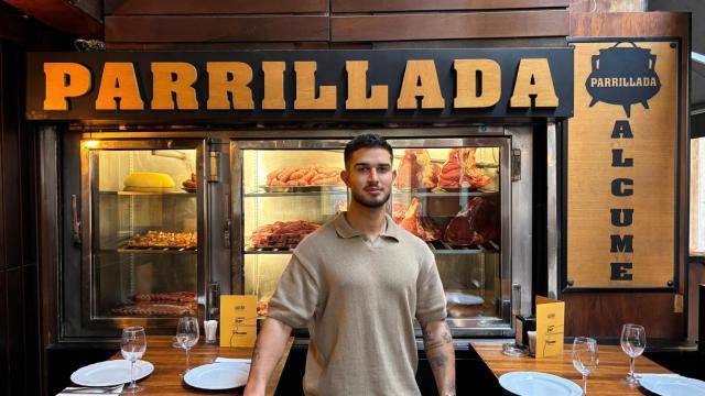 Lucas Álvarez, de la Parrillada Alcume