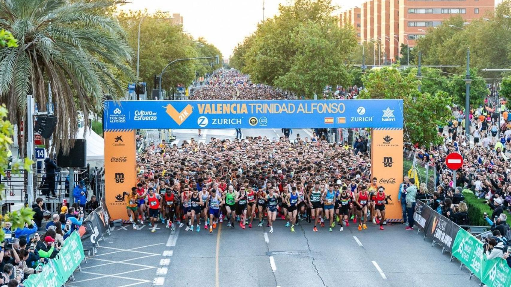 Imagen de archivo de la Maratón de Valencia. Ayuntamiento de Valencia