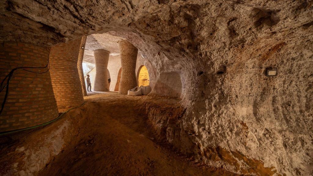 Imagen de una de las cuevas recuperadas. Foto: Javier Longobardo