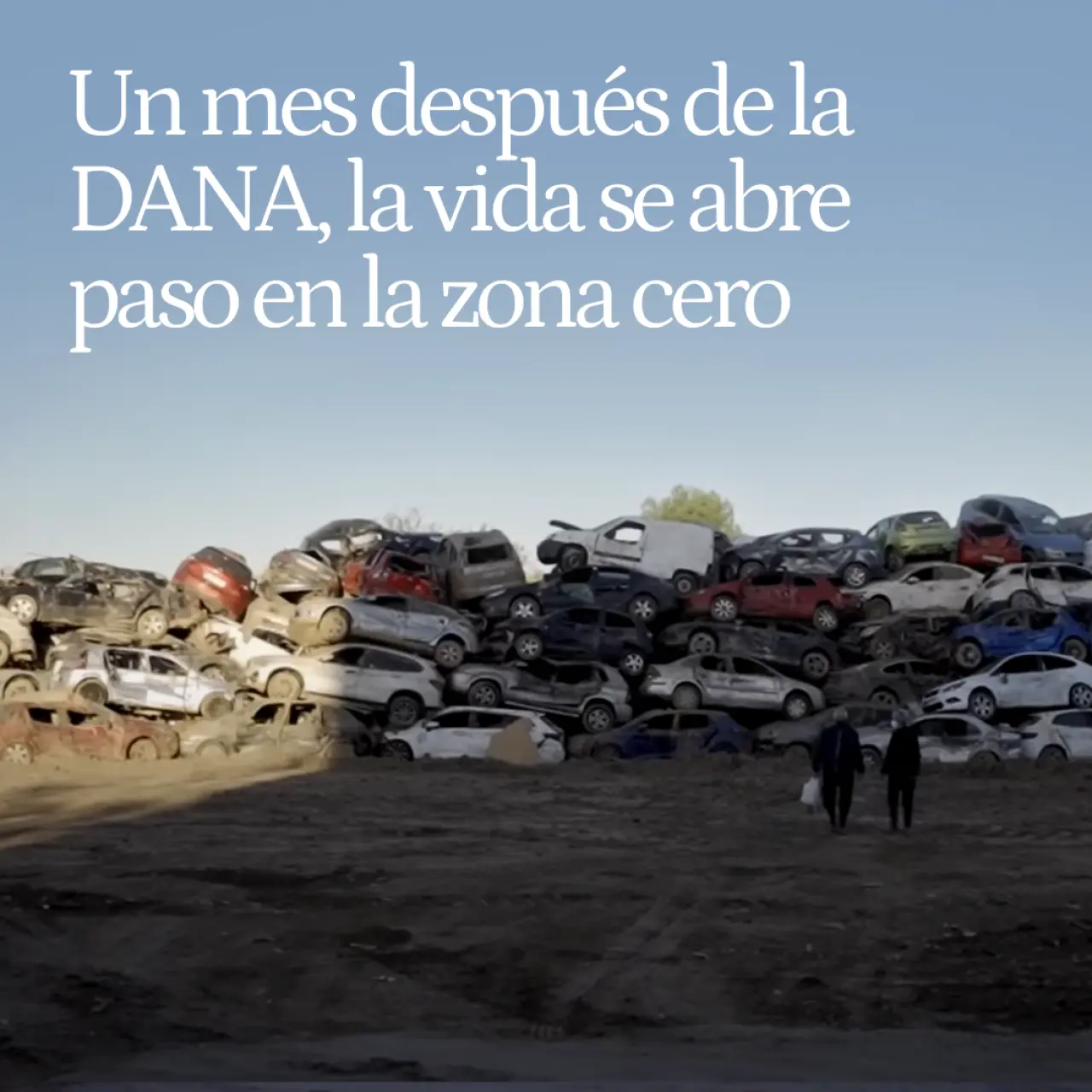 Un mes después de la DANA, la vida se abre paso en la zona cero entre la desolación y la esperanza: "No nos podéis dejar en el olvido"