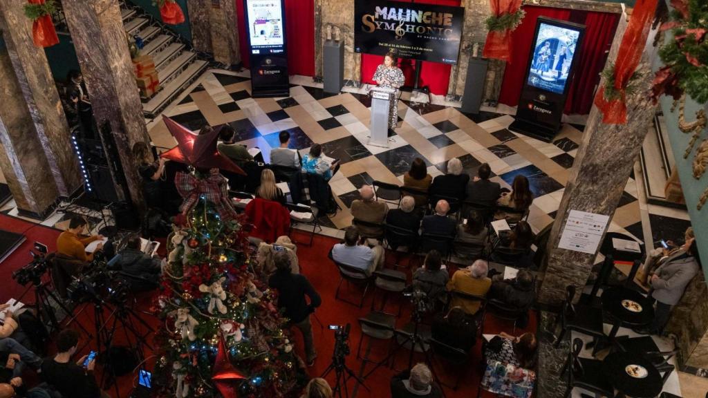 Presentación del programa del Teatro Principal de Zaragoza.