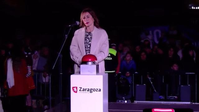 La alcaldesa de Zaragoza, Natalia Chueca, no ha ocultado su enfado por las protestas