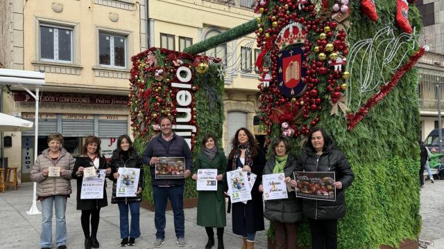 Presentación de la agenda cultura de diciembre en Guijuelo