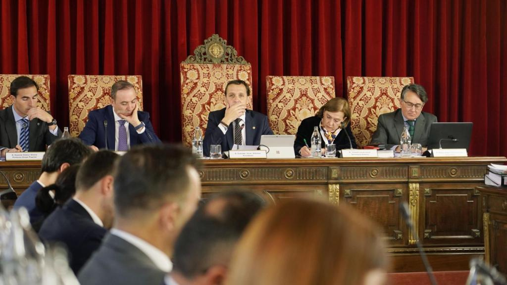 El pleno de debate de los presupuestos de la Diputación de Valladolid