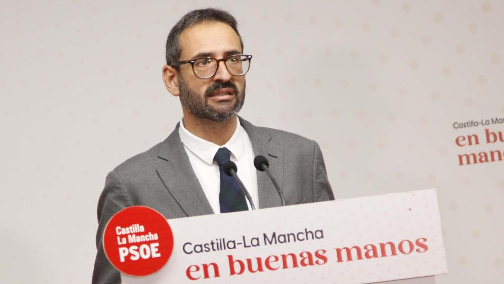 Sergio Gutiérrez, secretario de Organización del PSOE de Castilla-La Mancha, en una imagen de archivo.