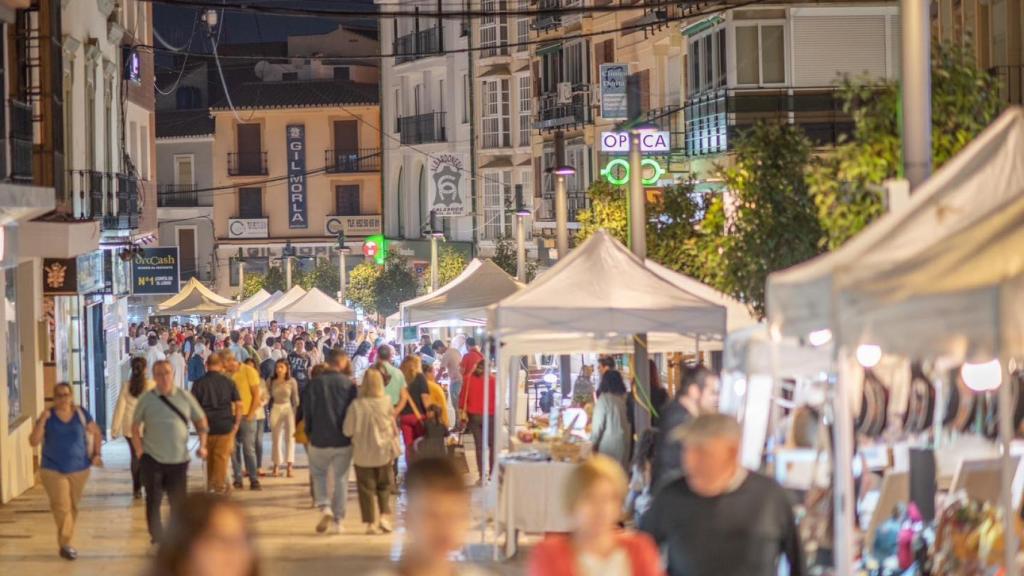 Mercadillo Portovelis, en Vélez-Málaga.