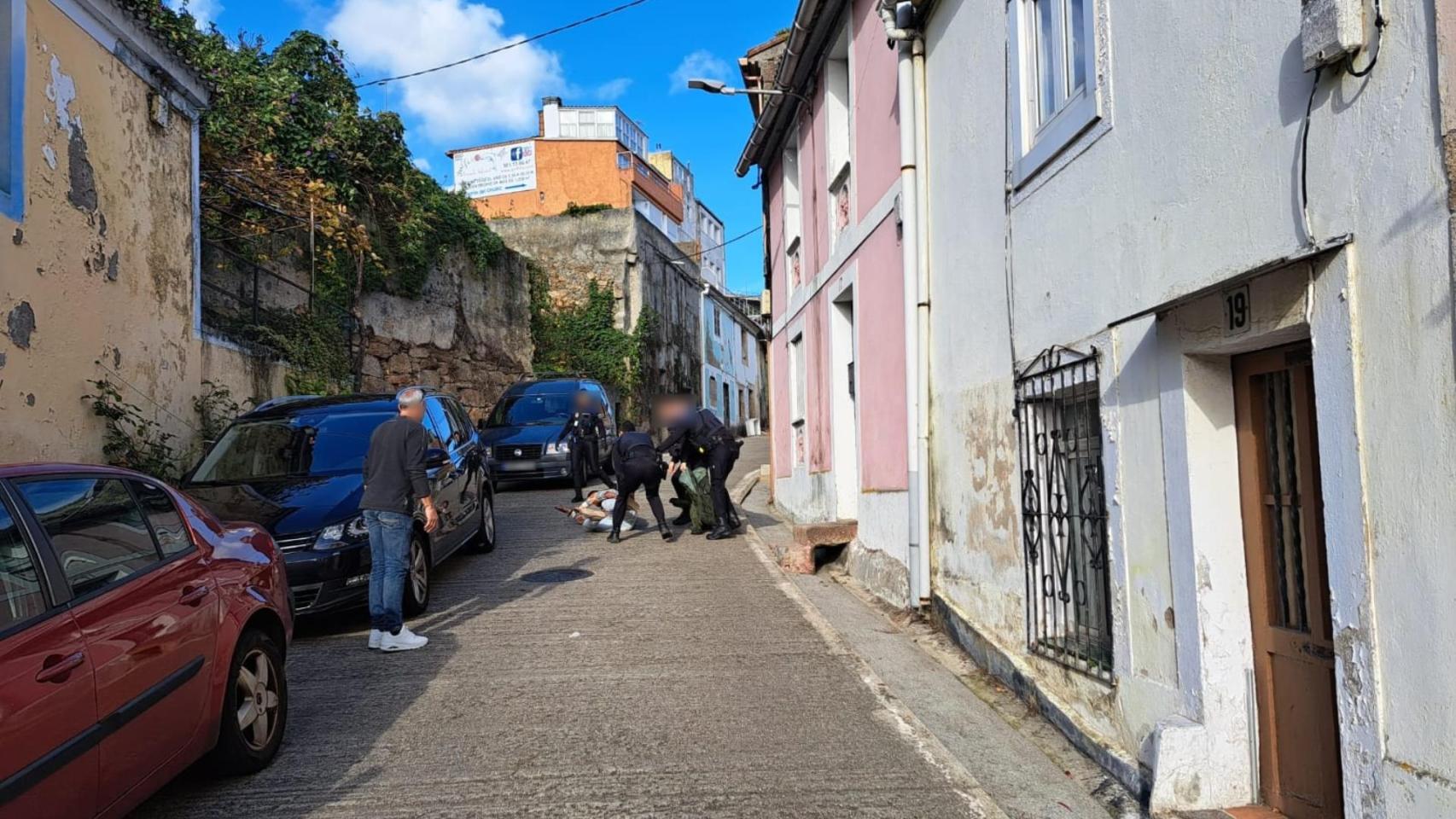 Detienen a un hombre que intentó entrar en dos casas en A Coruña