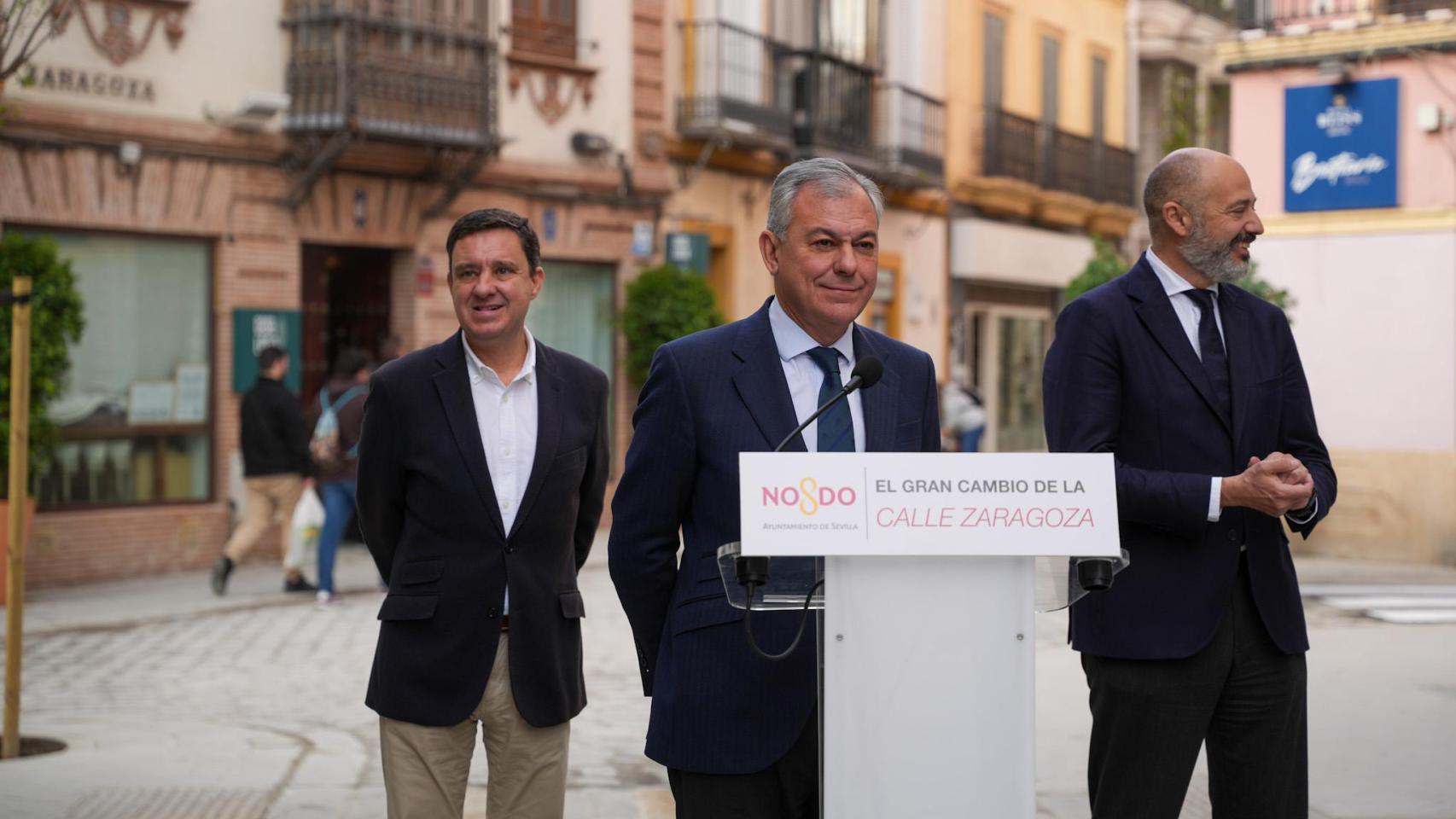 El aviso de Sanz a los sevillanos: Quedan muchas obras por hacer porque la ciudad estaba abandonada