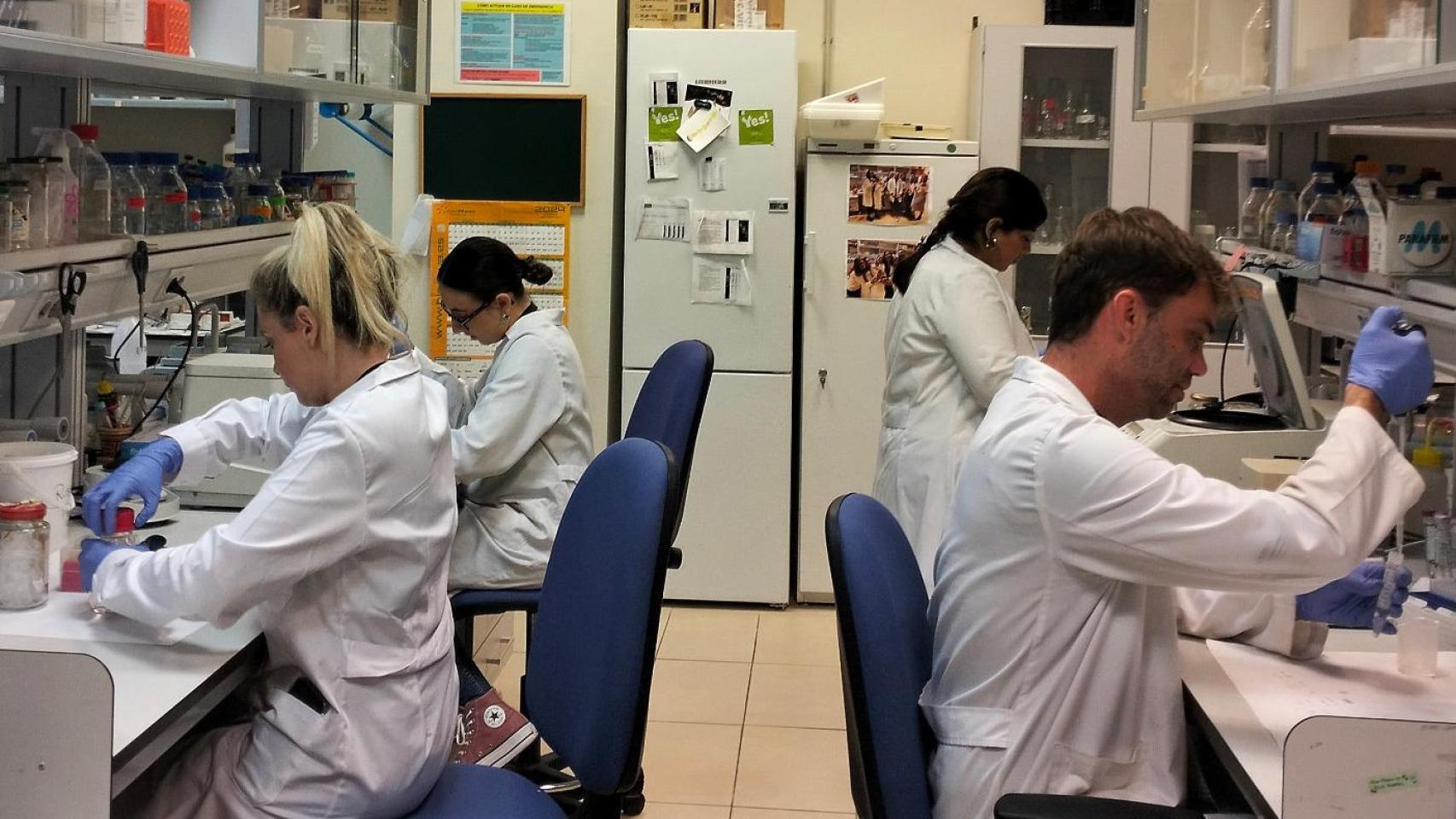 Laboratorio del Instituto de Bioquímica Vegetal y Fotosíntesis de Sevilla