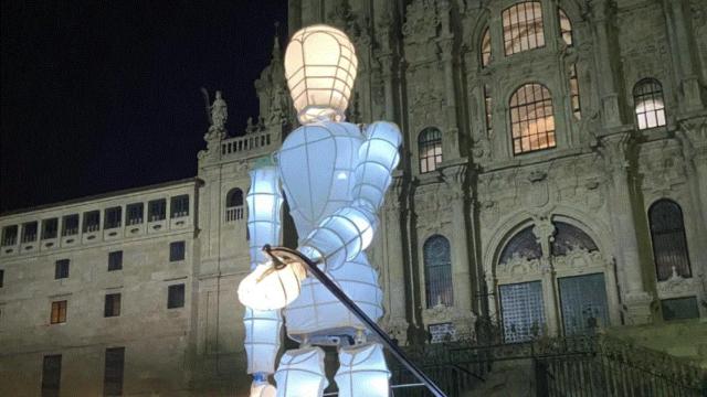 Encendido de las luces de Navidad de Santiago.