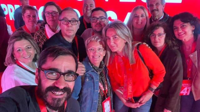 Milagros Tolón, en el 41 Congreso Federal del PSOE. Imagen publicada en la cuenta de Tolón en la red social X.