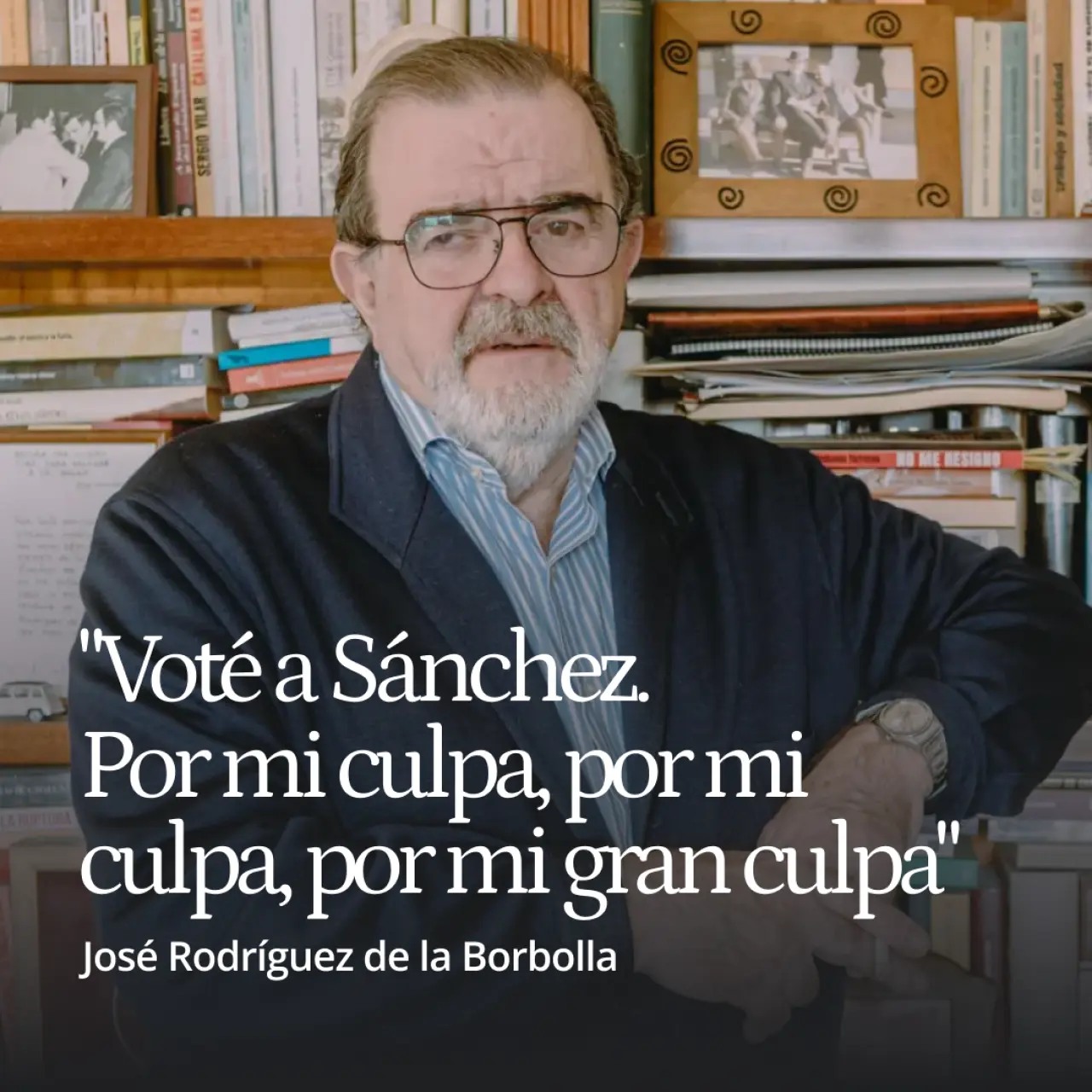 Rodríguez de la Borbolla: "Voté a Sánchez y ahora me doy golpes en el pecho. Por mi culpa, por mi culpa, por mi gran culpa"