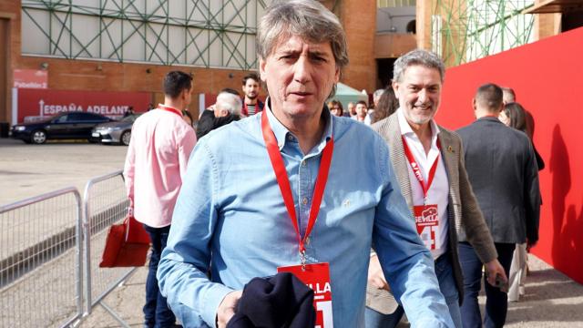 El alcalde de Soria Carlos Martínez en la inauguración del 41 Congreso Federal del PSOE este pasado sábado.