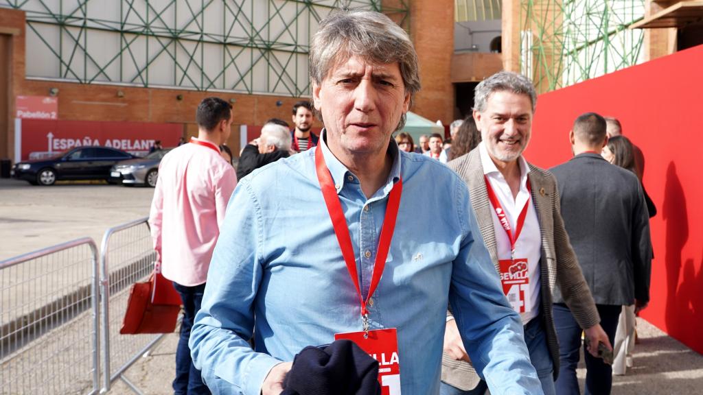 El alcalde de Soria Carlos Martínez en la inauguración del 41 Congreso Federal del PSOE