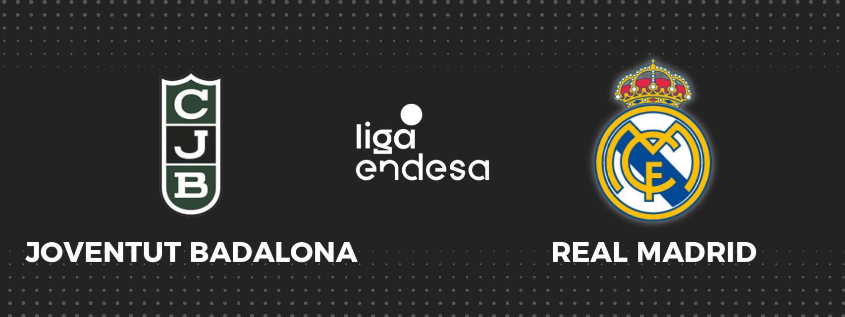 Joventut - Real Madrid, Liga Endesa de baloncesto en directo