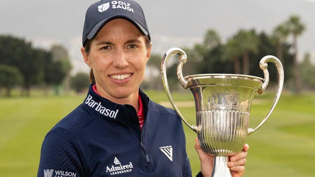 Carlota Ciganda ganadora del Andalucía Costa del Sol Open de España