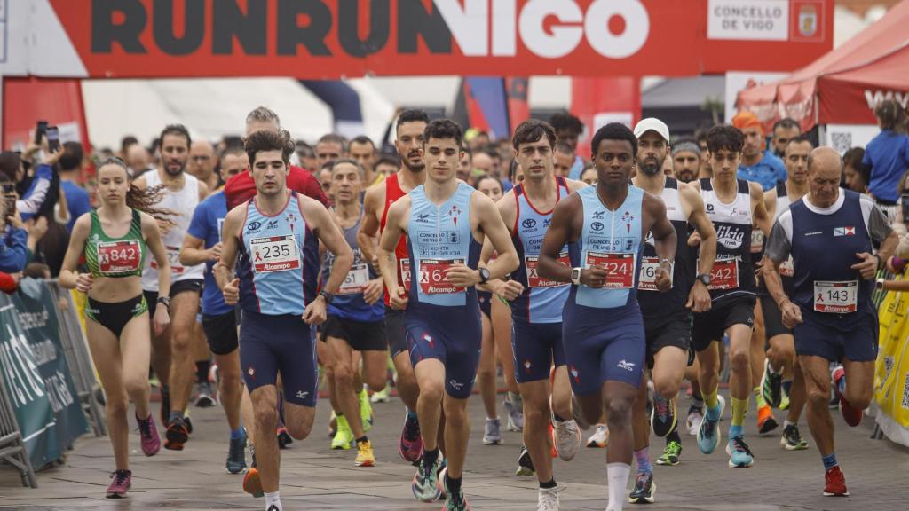 Una Érguete e Corre de récord en Vigo con 900 corredores