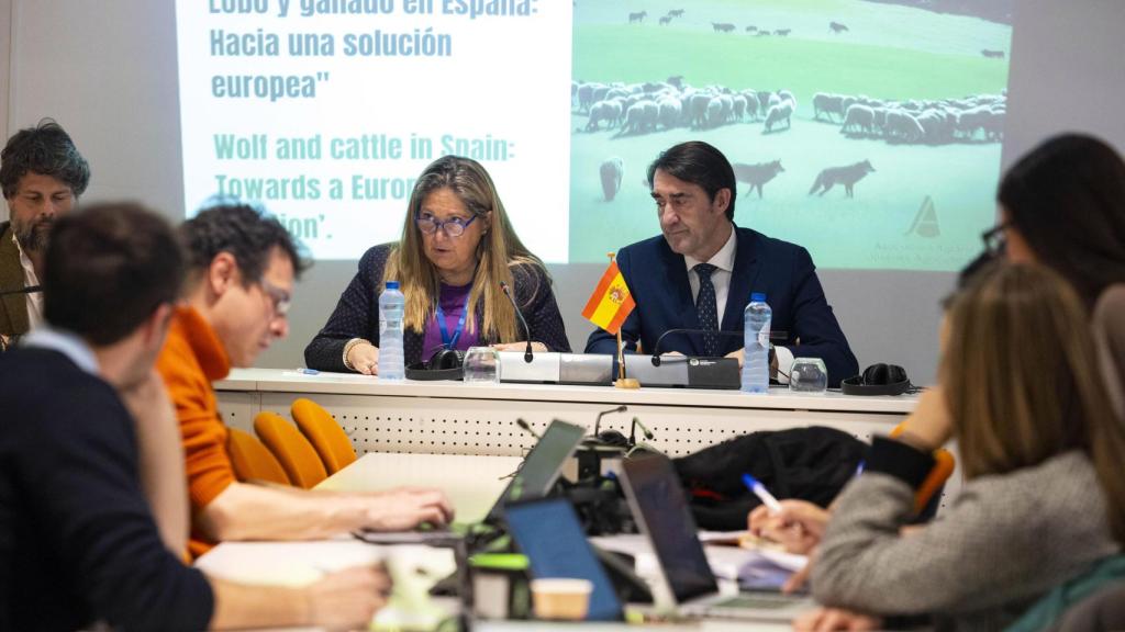 El consejero de Medio Ambiente, Vivienda y Ordenación del Territorio, Juan Carlos Suárez-Quiñones, participa en el Simposio 'Lobo y Ganado en España Hacia una solución europe (