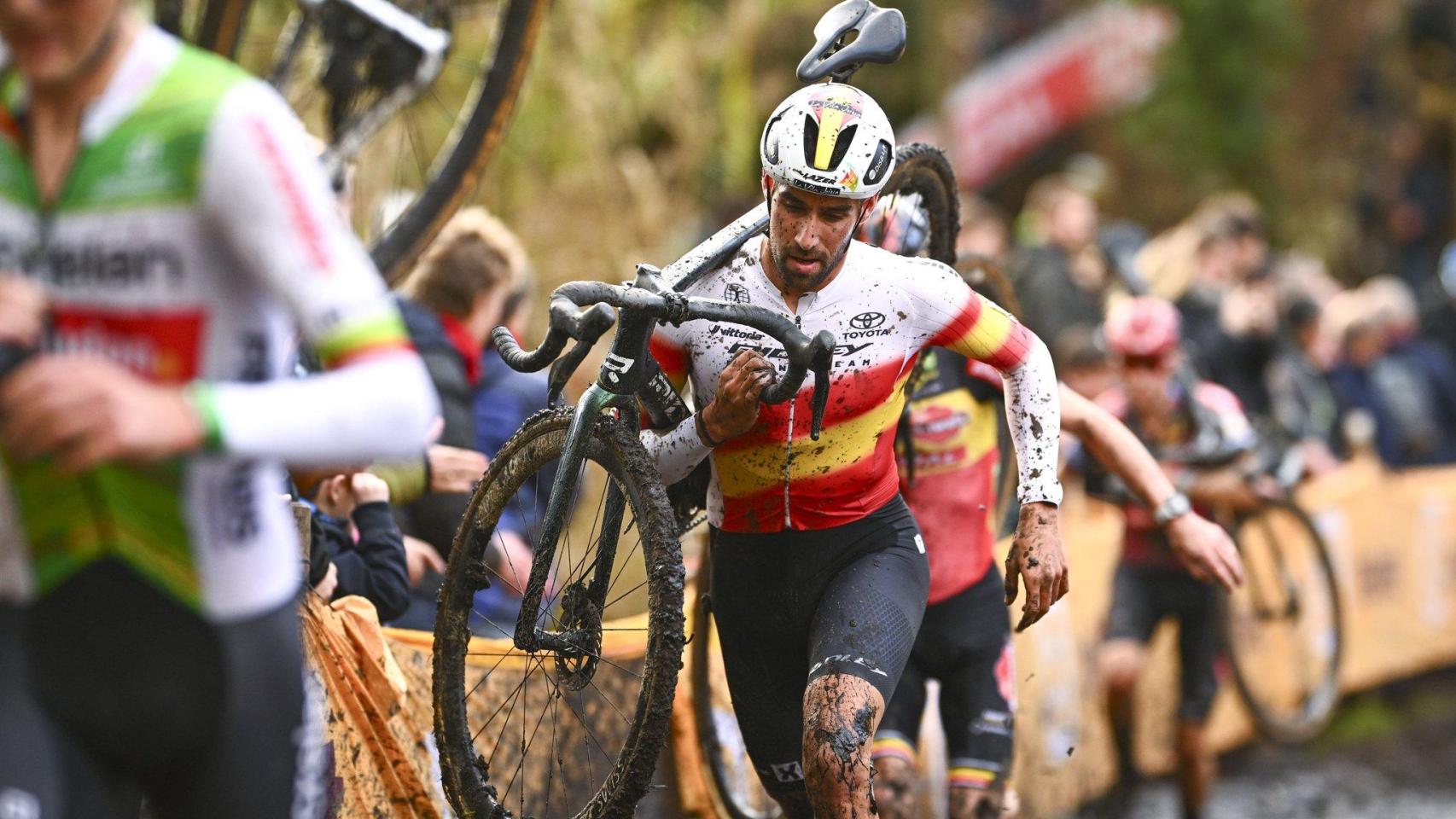 Felipe Orts durante una carrera.