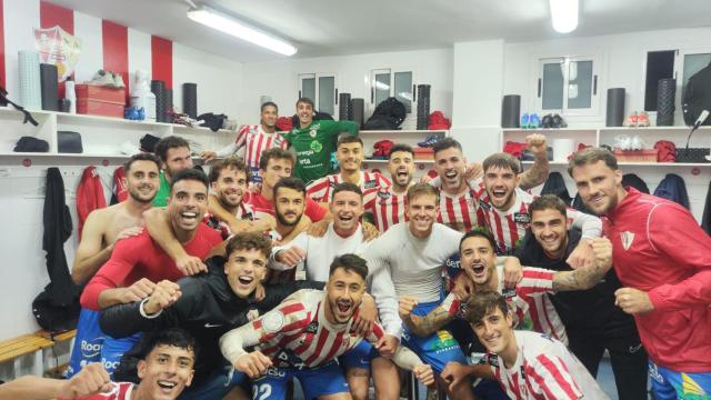 El Basbastro celebra el pase a la siguiente fase de la Copa.