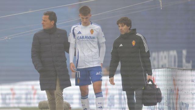 Bazdar se retiró lesionado en el duelo frente al Albacete.