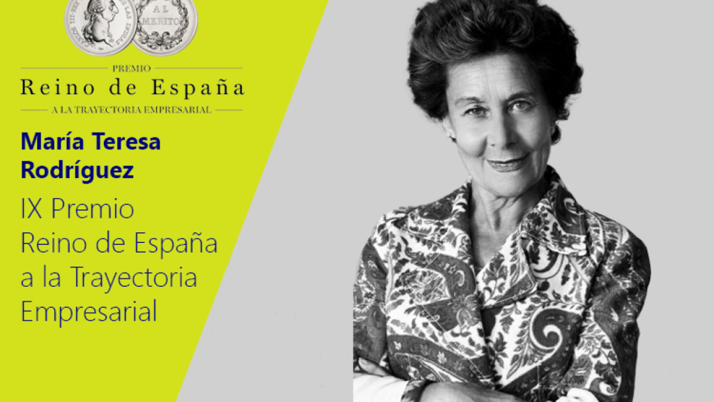 María Teresa Rodríguez (Galletas Gullón) obtiene el IX Premio Reino de España a la Trayectoria Empresarial