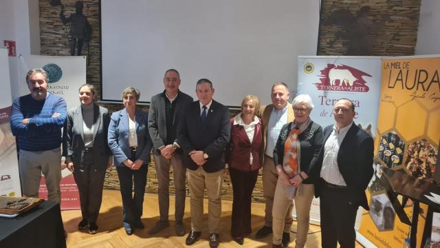 Presentación de la Ternera de Aliste en Madrid, con la presencia de Javier Fáundez