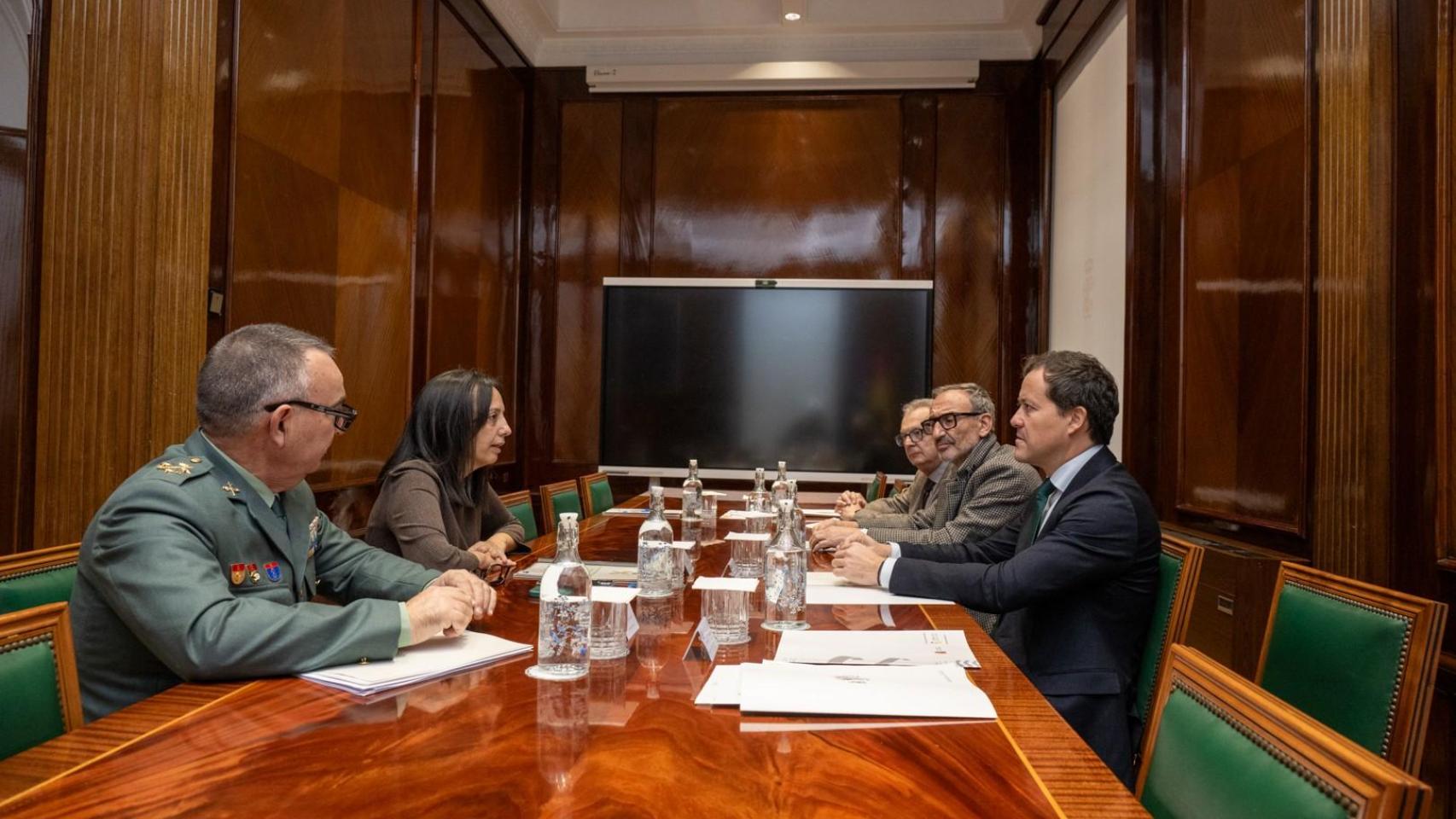 Reunión en Madrid. Foto: Ayuntamiento de Toledo.