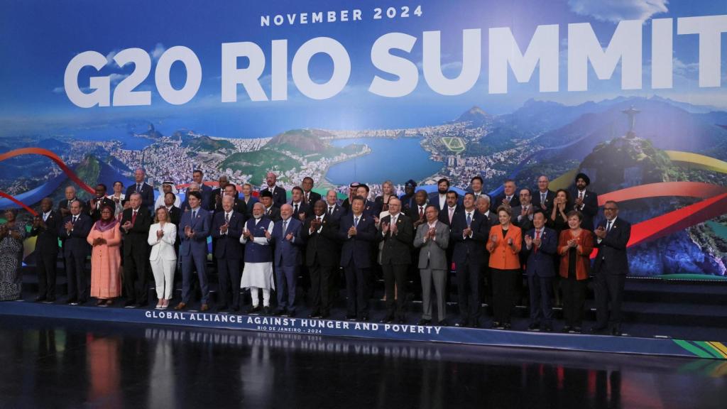 El encuentro del G20 de Río de Janeiro.