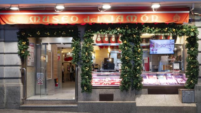 El kiosko del Museo del Jamón.