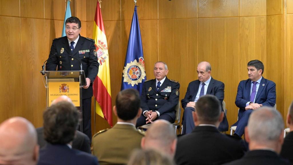 Toma de posesión del nuevo jefe superior de Policía de Galicia.