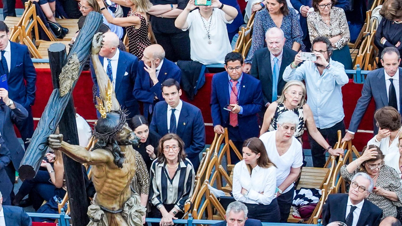 El Cachorro, durante la procesión del Santo Entierro Grande de 2022.