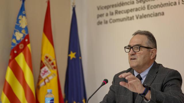 El vicepresidente segundo del Gobierno valenciano y conseller para la Recuperación Económica y Social, Francisco José Gan Pampols, este lunes