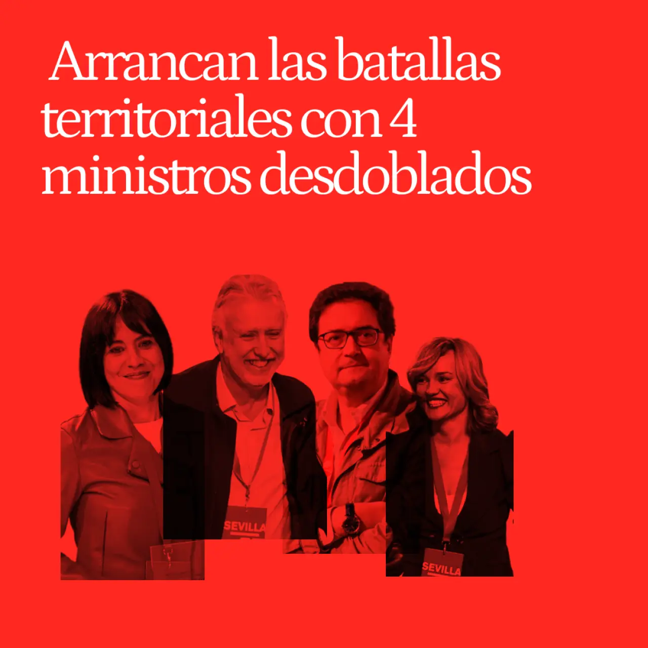 Arrancan las batallas territoriales con 4 ministros desdoblados entre el Gobierno y sus liderazgos regionales