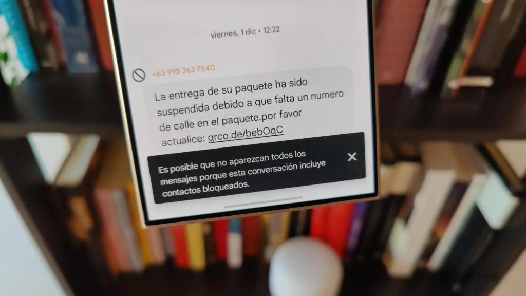 SMS de estafa