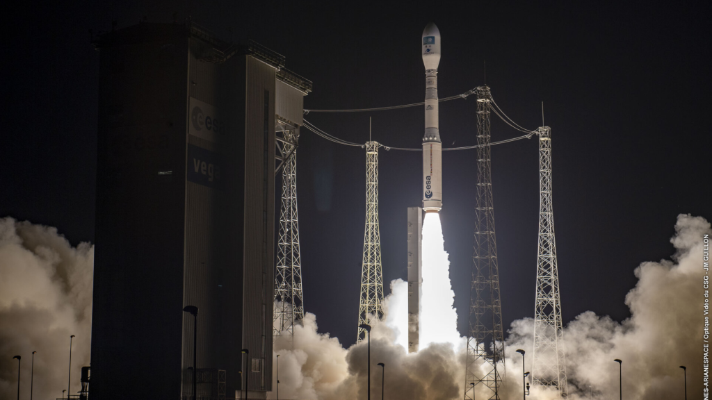 Último lanzamiento de Vega-C, cuando la misión falló