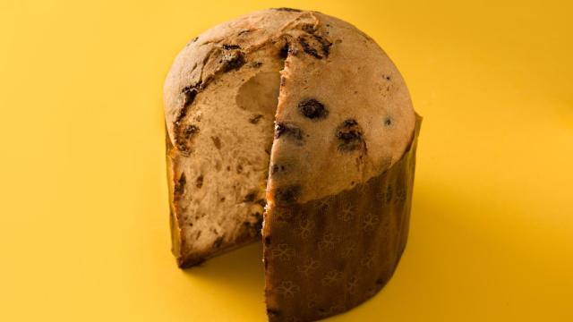 Un panettone.