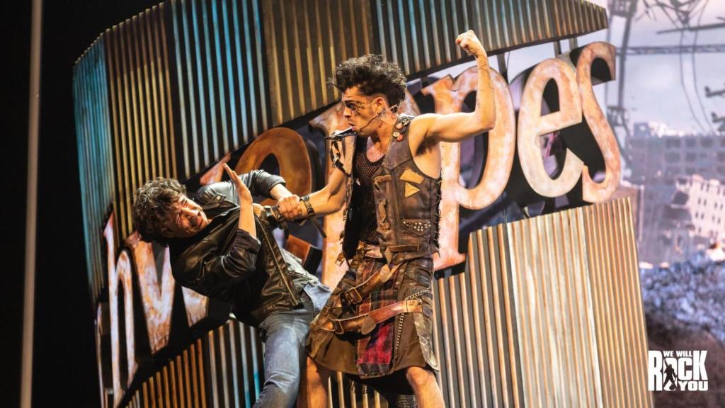 Escena de 'We will rock you'.