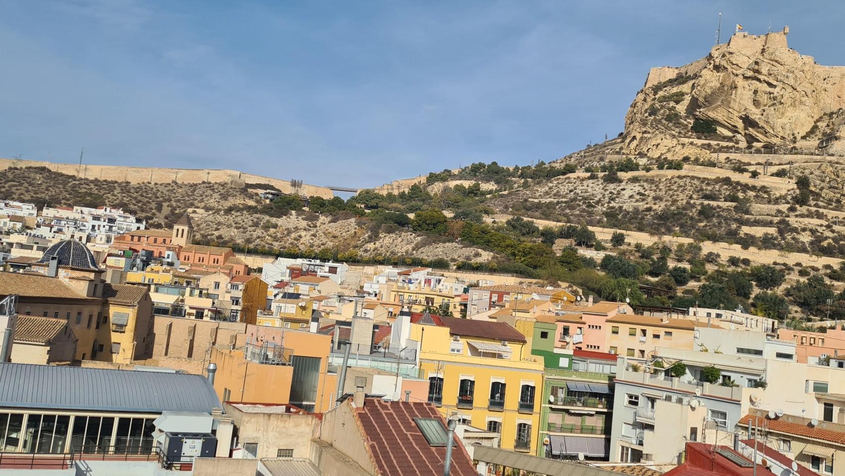 Vistas ciudad de Alicante.