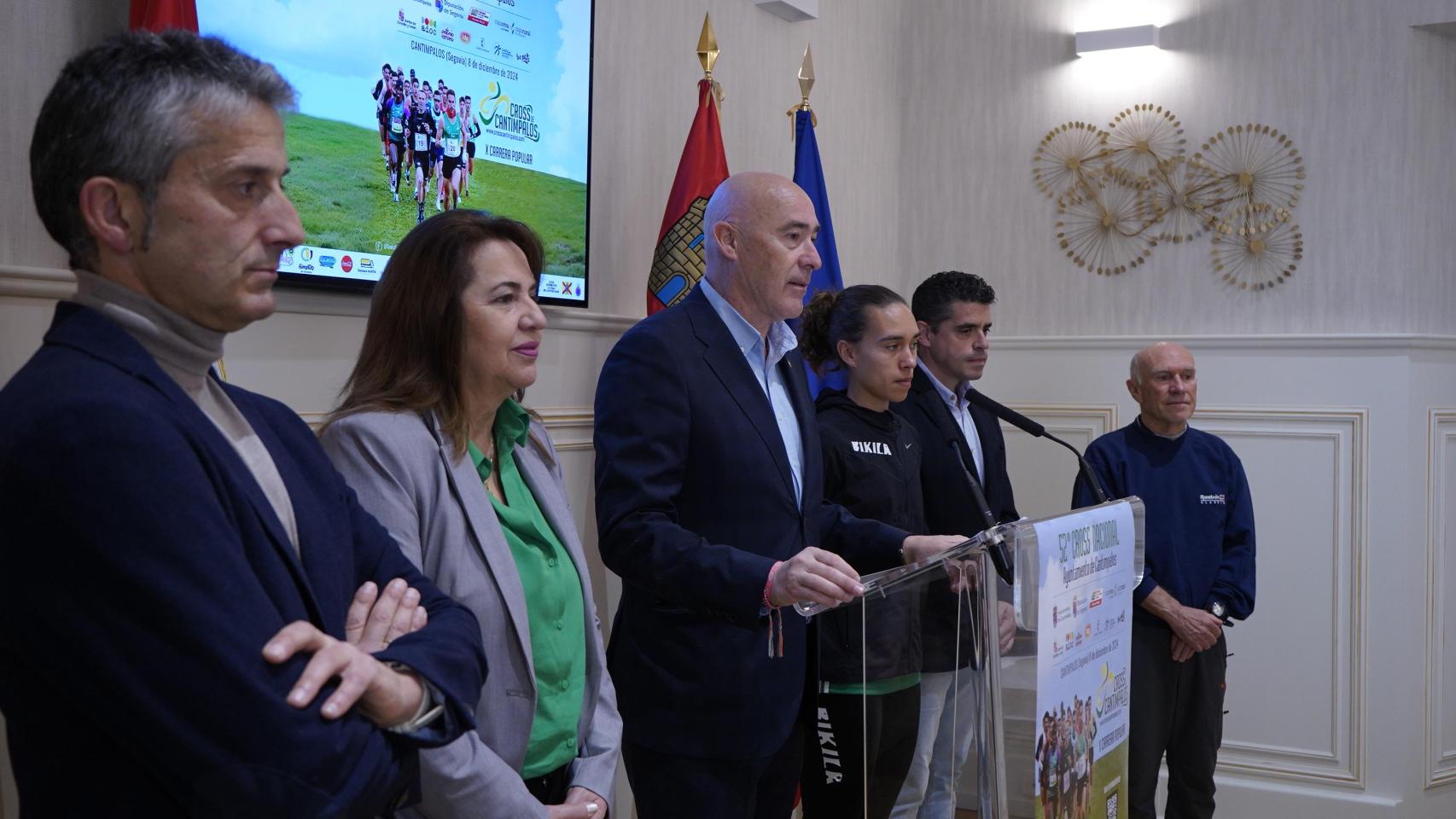 Presentación del Cross de Cantimpalos, que recaudará fondos para los afectados de la DANA