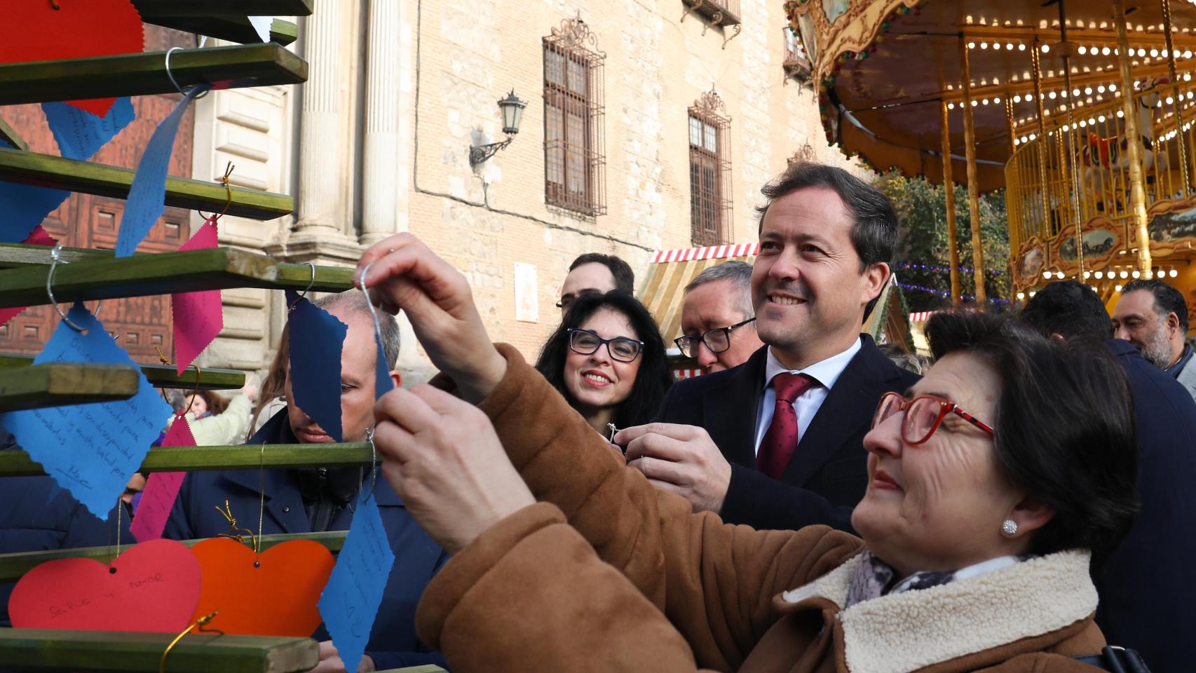 El Árbol de los Deseos regresa un año más por Navidad al corazón de Toledo: todas las fotos